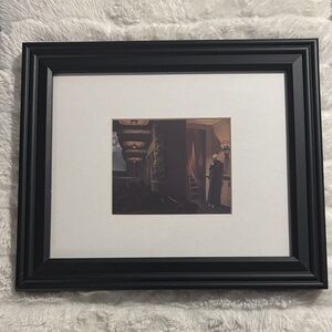 Black Framed Art Print Edward Hopper New York Movie Print